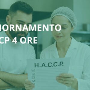 Corso di aggiornamento HACCP 4 ore online con attestato valido