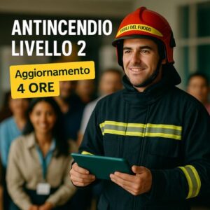 ANTINCENDIO LIVELLO 2 AGGIORNAMENTO 4 ORE